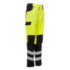 Брюки сигнальные женские BRODEKS KS319, желтый/черный (56) (KS319YELLOW56)