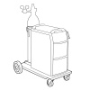 Тележка ESAB Trolley Tig 4000i/4300i, AristoTig (0458530881)