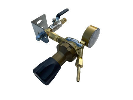 Редуктор сетевой GCE Dinset Кислород; -/10 бар; вх. G3/8", вых. G1/4"