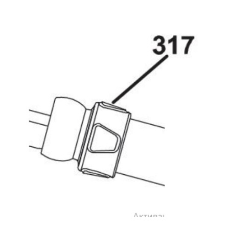 Контргайка ESAB Knuckle Joint c/w Lock Nut LGE, 0700300596 (0700300596)