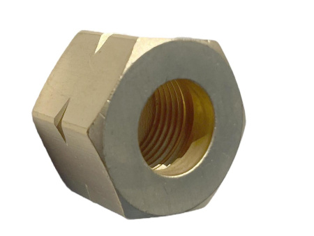 Гайка накидная GCE W21.8x1/14" LH (Латунь) (5 шт.)
