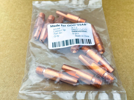 Наконечник контактный ESAB Contact tip CuCrZr w1.2мм M8x37