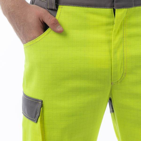Брюки мультизащитные BRODEKS MS38-61, желтый/серый  (46) (MS38-61YELLOW46)