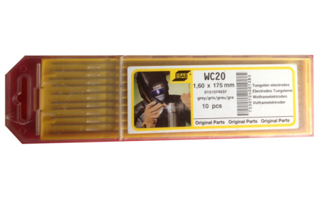 Электроды ESAB Tungsten WC-20 (Серый) вольфрамовые