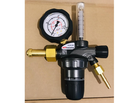 Редуктор углекислотный GCE ProControl Ar/CO2 - Aргон/СО2 - 200/ - бар, вх. G3/4"; вых. G1/4"; ротаметр 0-30л/мин