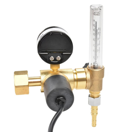Регулятор KRASS У 30/АР 40П Р 220V с ротаметром и встроенным подогревателем 220V - 15/- МПа, вх. G3/4"; вых. М16х1,5; 30 л/мин