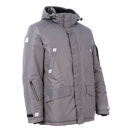 Куртка-парка зимняя BRODEKS KW204, серый (S) (KW204GREYS)