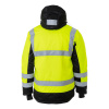 Куртка сигнальная зимняя BRODEKS KW216, желтый/черный (S) (KW216YELLOWS)