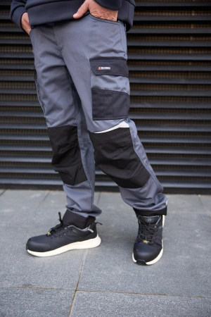 Брюки Brodeks KS302CTGR, серый