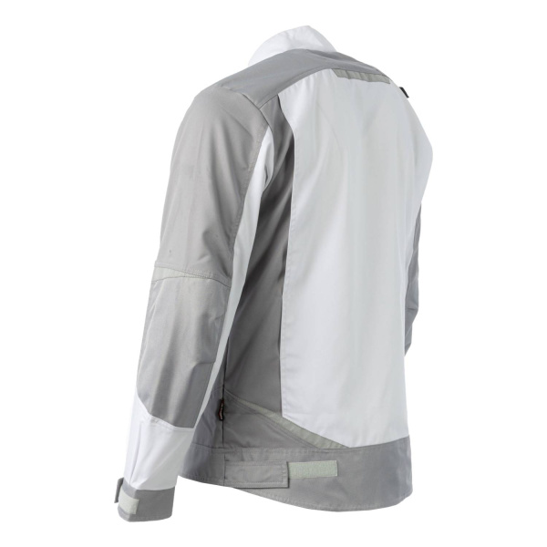 Куртка BRODEKS KS202, белый/серый (S) (KS202WHITES)