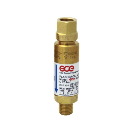 Затвор предохранительный GCE SG-3 (SP 34/FR 34, GVO 10) Кислород вх./вых. G3/8"