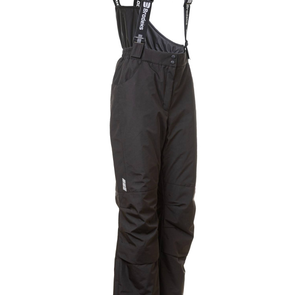 Полукомбинезон зимний женский BRODEKS KW405, черный (XS) (KW405BLACKXS)