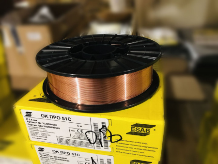 Проволока сварочная ESAB ОК ПРО 51С