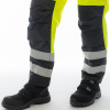 Брюки сигнальные BRODEKS KS313, желтый/черный (46) (KS313YELLOW46)