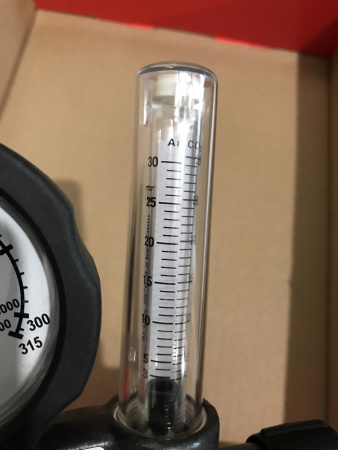 Редуктор углекислотный GCE ProControl Ar/CO2 - Aргон/СО2 - 200/ - бар, вх. G3/4"; вых. G1/4"; ротаметр 0-30л/мин