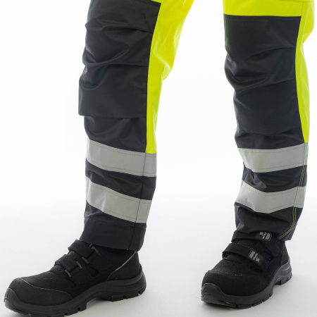 Брюки сигнальные BRODEKS KS313, желтый/черный (46) (KS313YELLOW46)