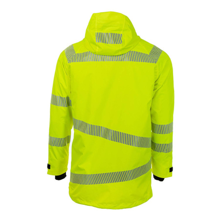 Куртка-парка сигнальная летняя BRODEKS KS223, желтый (S) (KS223YELLOWS)