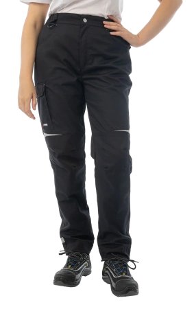 Брюки рабочие женские BRODEKS KS328, черный