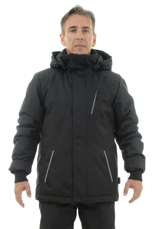 Куртка зимняя BRODEKS KW210, черный