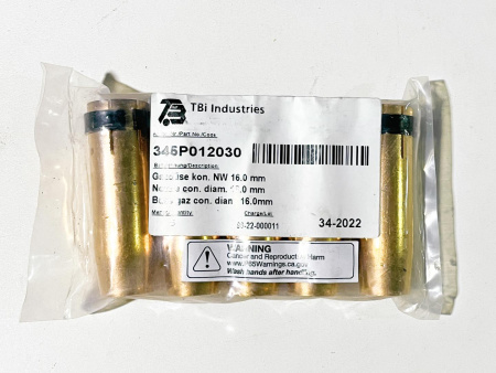 Сопло ESAB коническое TBI, D 16мм, арт.345P012030