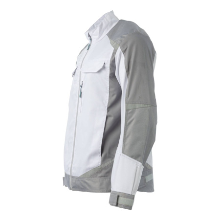 Куртка BRODEKS KS202, белый/серый (S) (KS202WHITES)