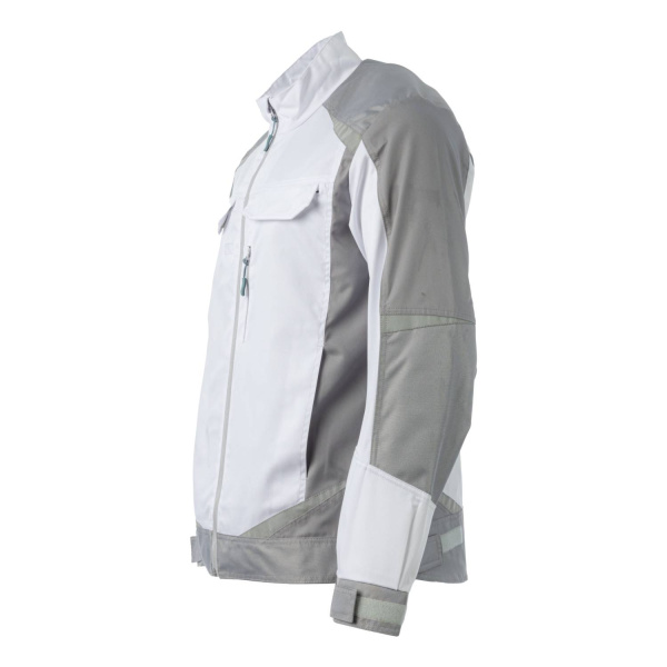 Куртка BRODEKS KS202, белый/серый (S) (KS202WHITES)