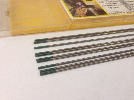 Электроды ESAB Tungsten Pure WP (Зеленый) вольфрамовые