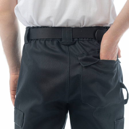 Брюки сварщика BRODEKS FS38-02, черный (54) (FS38-02BLACK54)
