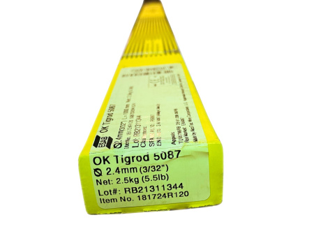 Прутки присадочные ESAB OK Tigrod 5087