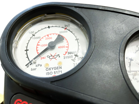 Редуктор кислородный GCE ProControl OX - 200/10 бар, вх. G3/4"; вых. G1/4"; 30 м3/ч