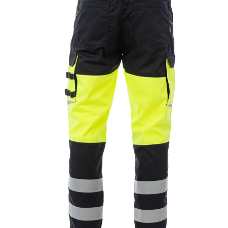 Брюки сигнальные BRODEKS KS309, желтый/черный (46) (KS309YELLOW46)