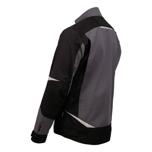 Куртка BRODEKS KS202-C, 100% хлопок, графит серый/черный (S) (KS202СGRS)