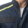 Комбинезон сварщика BRODEKS FS58-01, т.синий/черный (S) (FS58-01NAVYS)