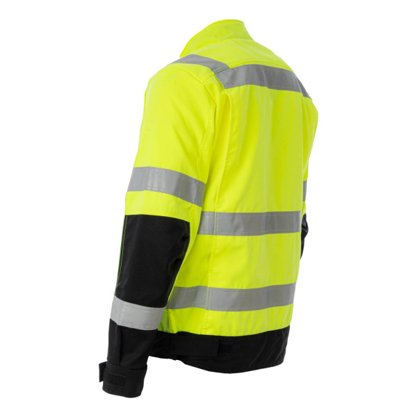 Куртка сигнальная BRODEKS KS218, желтый/черный (S) (KS218YELLOWS)