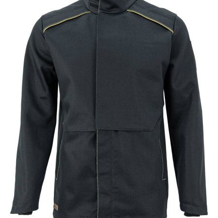 Куртка сварщика BRODEKS FS28-02, черный (L) (FS28-02BLACKL)