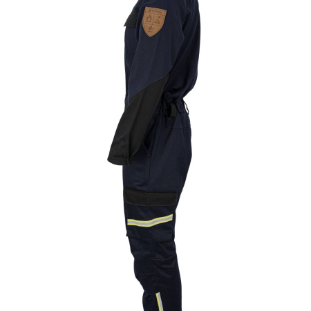 Комбинезон сварщика BRODEKS FS58-01, т.синий/черный (L) (FS58-01NAVYL)