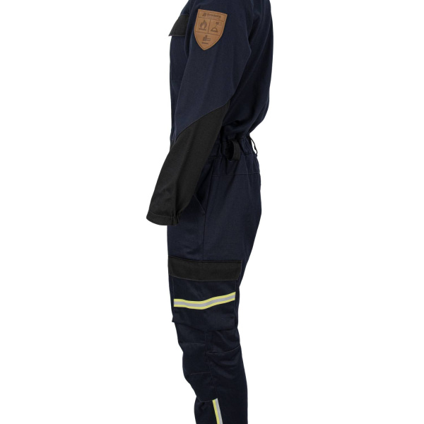 Комбинезон сварщика BRODEKS FS58-01, т.синий/черный (XS) (FS58-01NAVYXS)