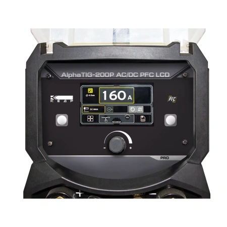 Сварочный аппарат КЕДР AlphaTIG-200P AC/DC PFC LCD (8029689)
