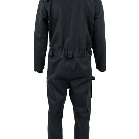 Комбинезон сварщика BRODEKS FS58-02, черный (XS) (FS58-02BLACKXS)