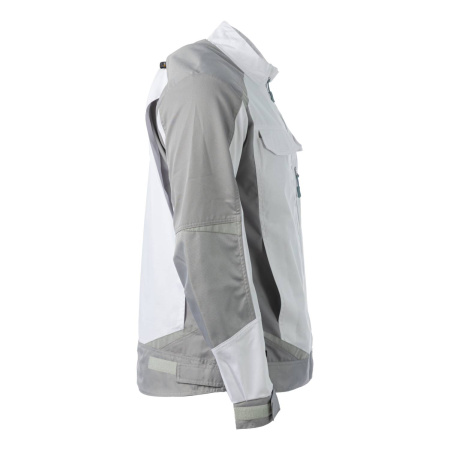 Куртка BRODEKS KS202, белый/серый (S) (KS202WHITES)