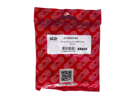 Наконечник сварочный KRASS Cu–Cr–Zr 1.6/M8*30 мм 36KD/401D-501D и MSP360/MSP511 (25шт.). Артикул ICU0005-86