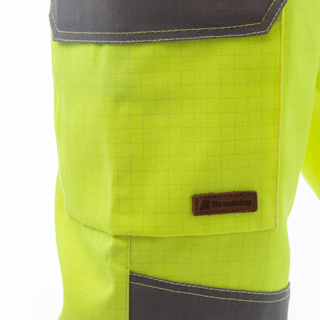 Брюки мультизащитные BRODEKS MS38-61, желтый/серый  (46) (MS38-61YELLOW46)