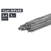 Прутки присадочные ПТК TIG чугун (Cast NiFe55) ф 2,4 мм х 1000 мм (1,0кг) (007.100.280)