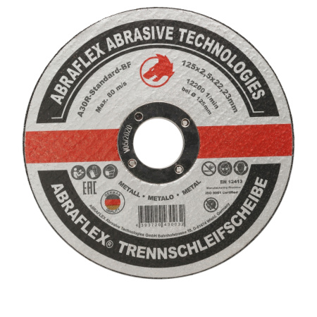 Круг отрезной Abraflex 125х2,5х22,23 А-30R Standard BF (металл)
