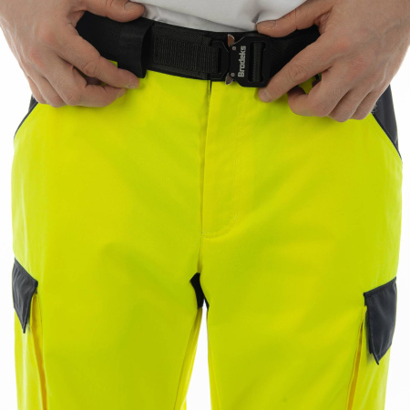 Брюки сигнальные BRODEKS KS313, желтый/черный (46) (KS313YELLOW46)