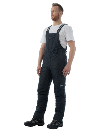 Полукомбинезон зимний BRODEKS KW413, черный