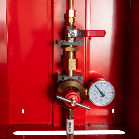 Пост газоразборный KRASS пропановый ПГП-6-З (закрытого типа)