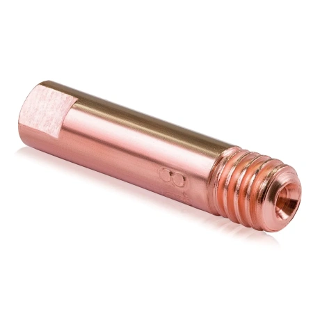 Токосъемный наконечник КЕДР E-Cu PRIME М6 / Ø 0.8мм (6.0 / 25) прямой (8015577)