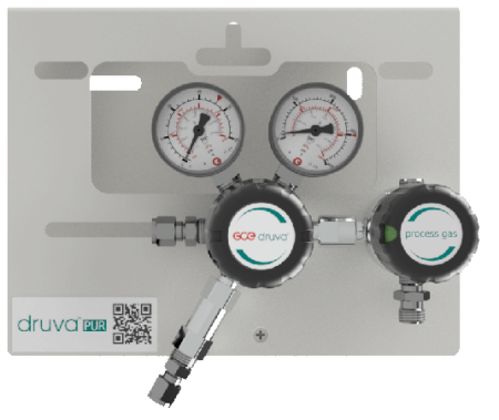 Рампа ручная одноплечевая GCE Druva MPLH0XS из хромированной латуни