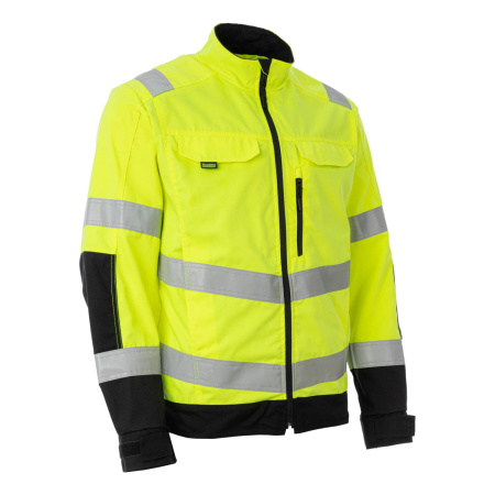 Куртка сигнальная BRODEKS KS218, желтый/черный (S) (KS218YELLOWS)